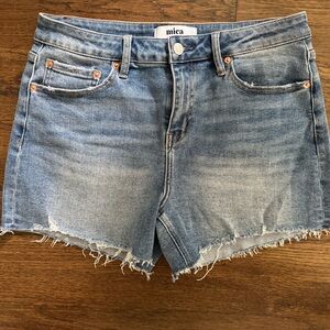 Mica Women's Blue Jean Shorts: Large